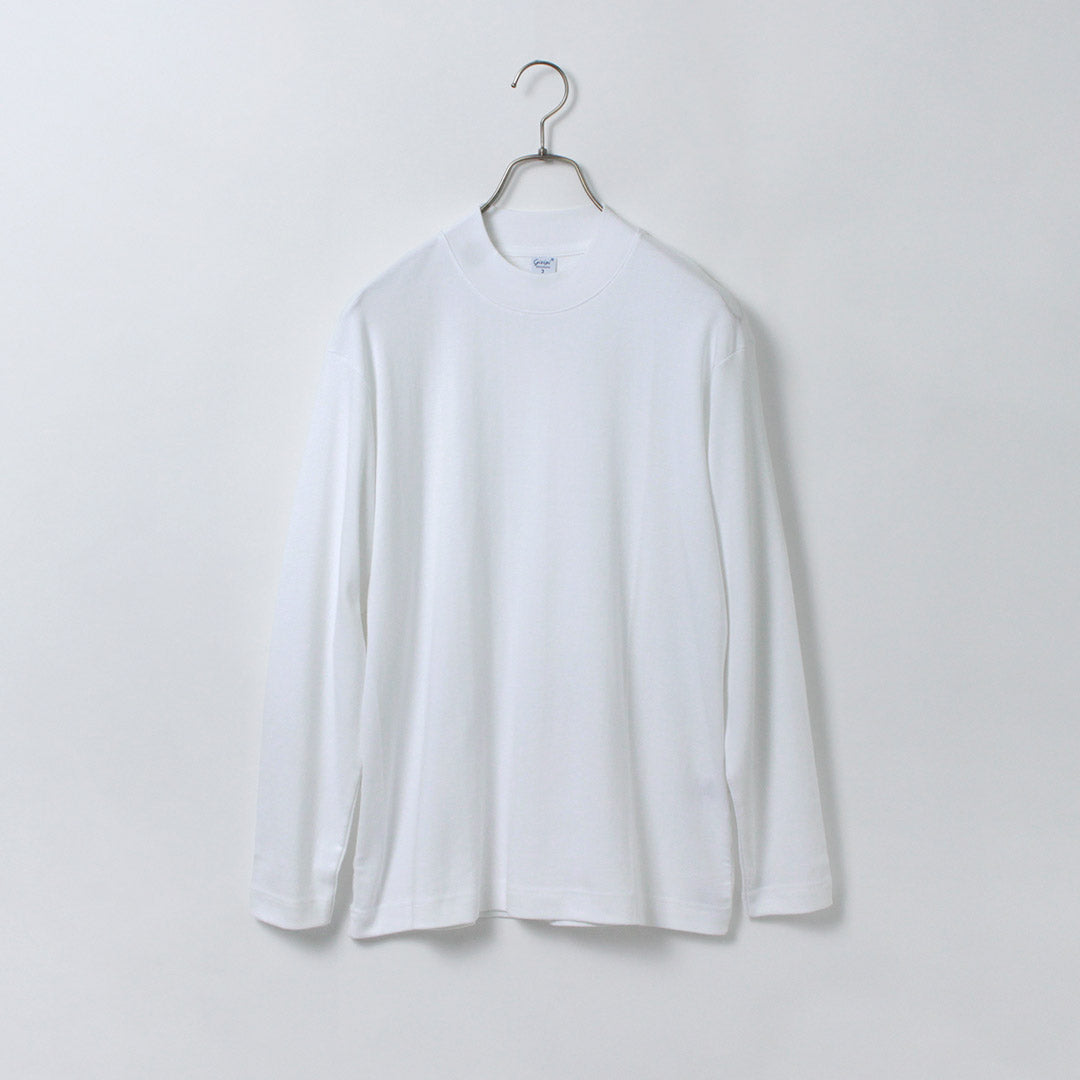 GICIPI / Delfino Crew Neck Basic Fit Long Sleeve Cut and Sewn