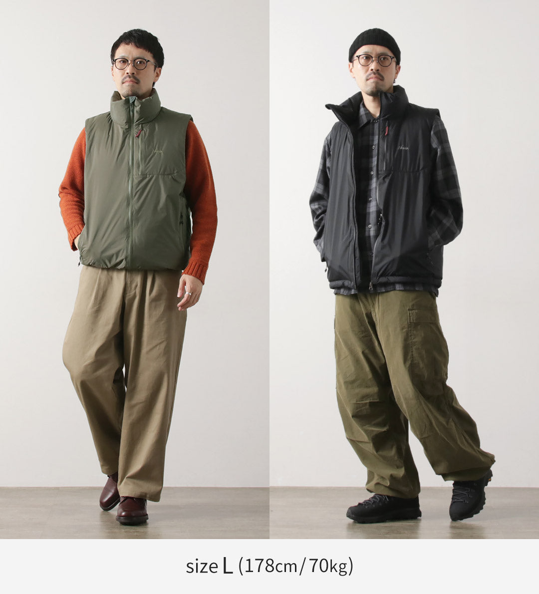 NANGA / Aurora Tex Stand-up Collar Down Vest