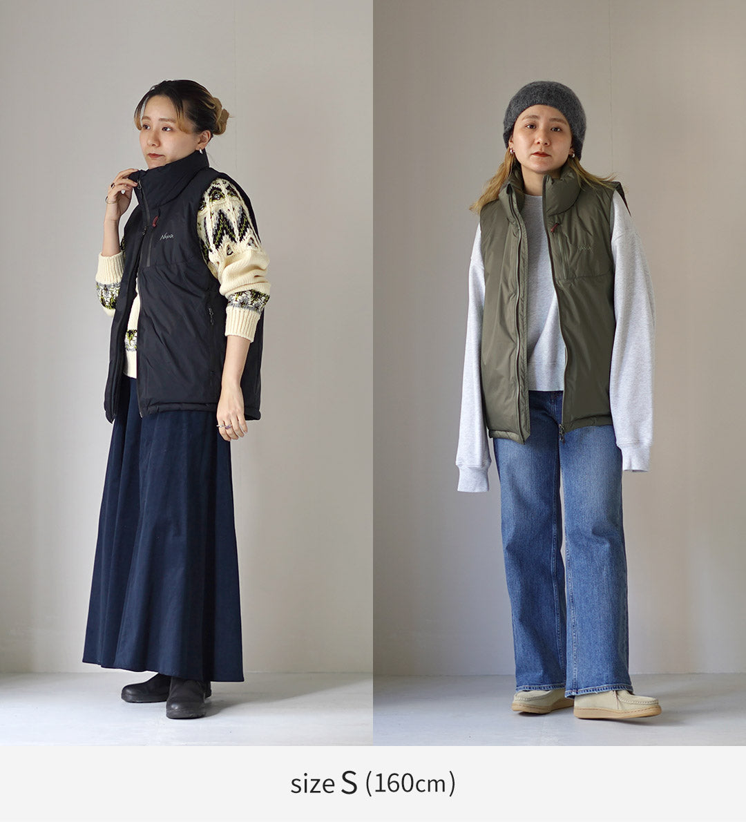 NANGA / Aurora Tex Stand-up Collar Down Vest