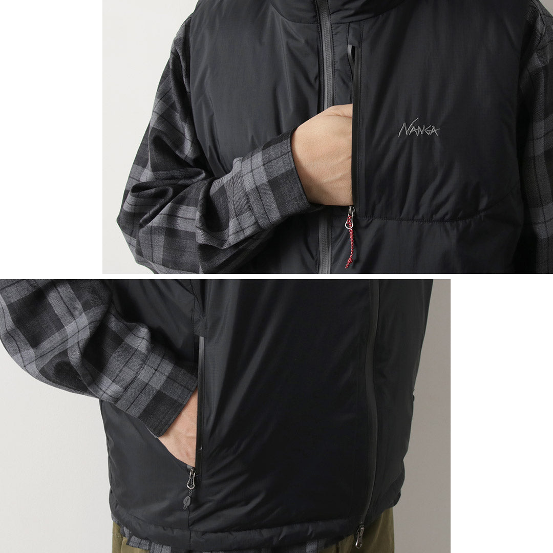 NANGA / Aurora Tex Stand-up Collar Down Vest