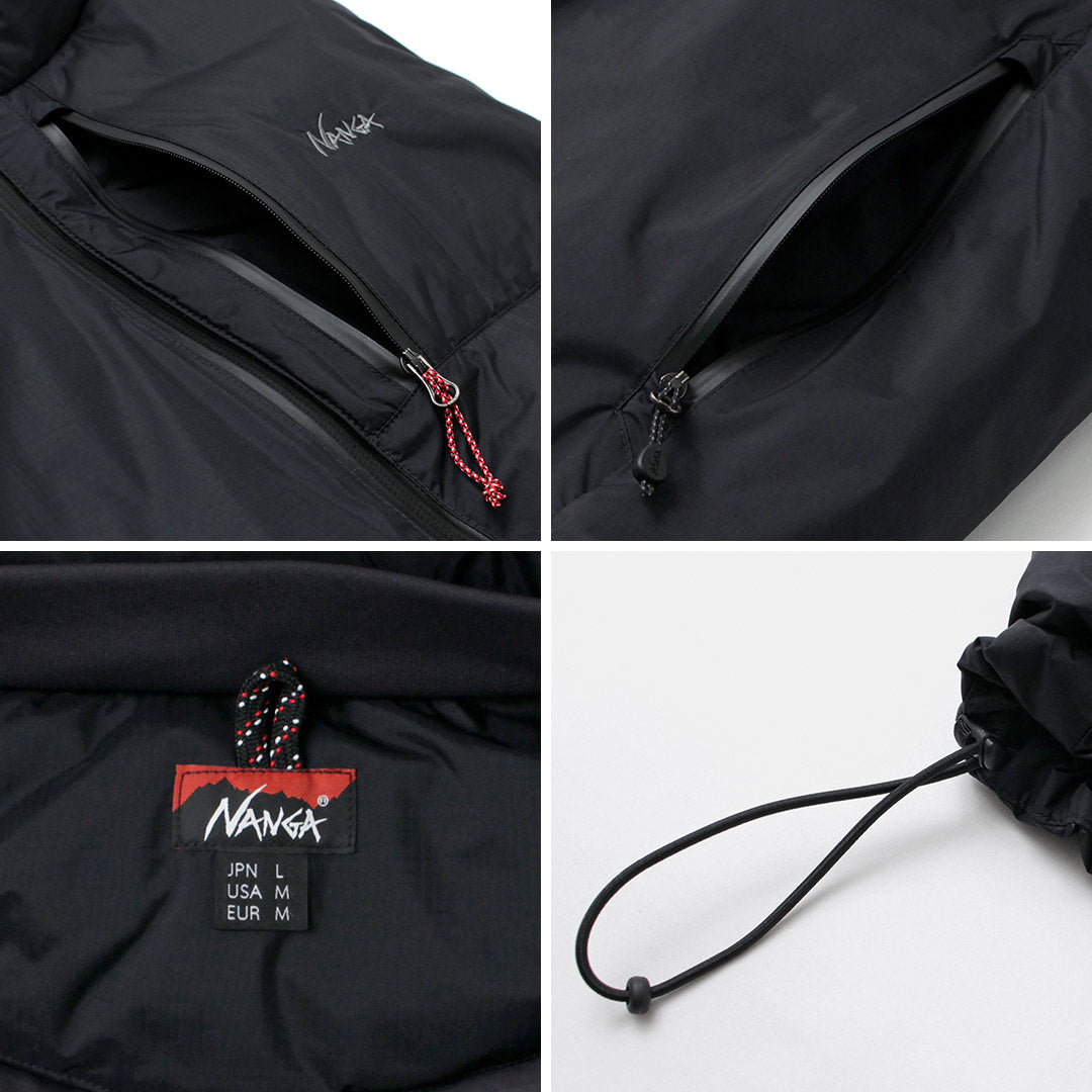 NANGA / Aurora Tex Stand-up Collar Down Vest