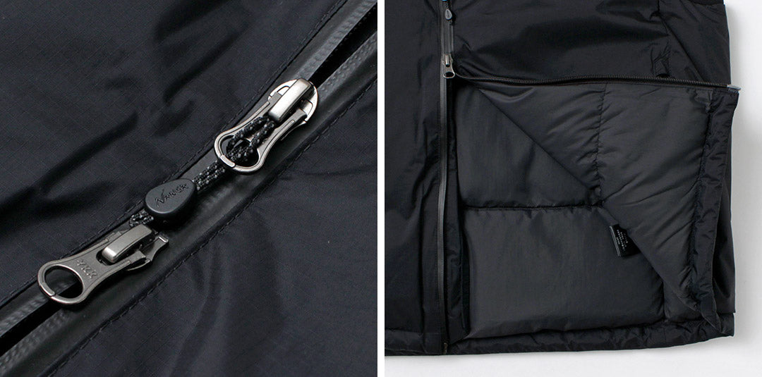 NANGA / Aurora Tex Stand-up Collar Down Vest