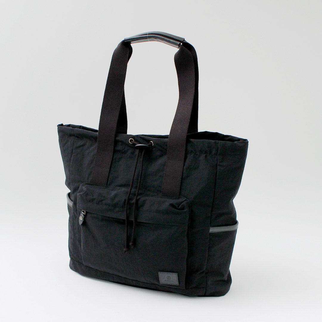 GLENROYAL / Drawcord Tote Bag Nylon Tassar
