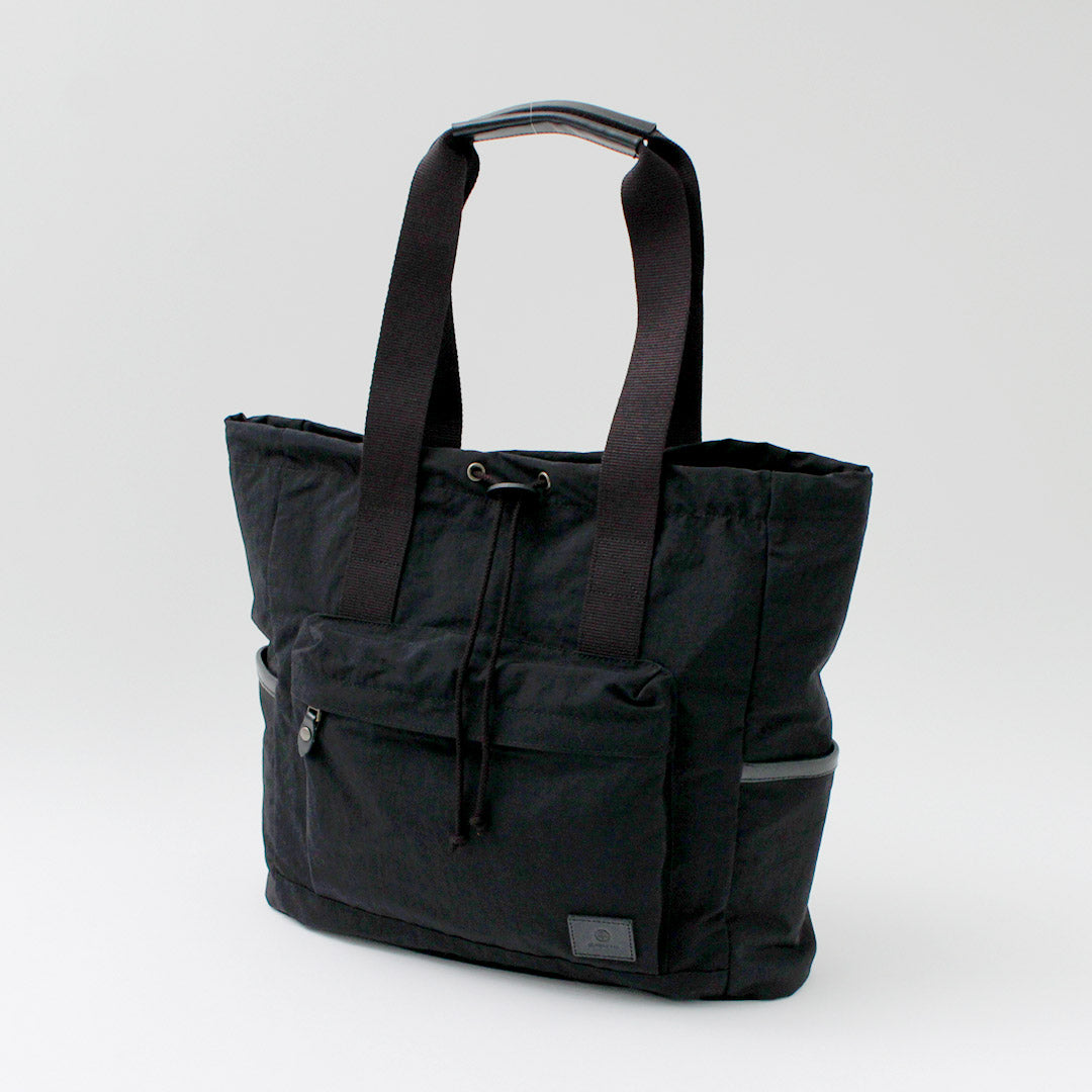 GLENROYAL / Drawcord Tote Bag Nylon Tassar