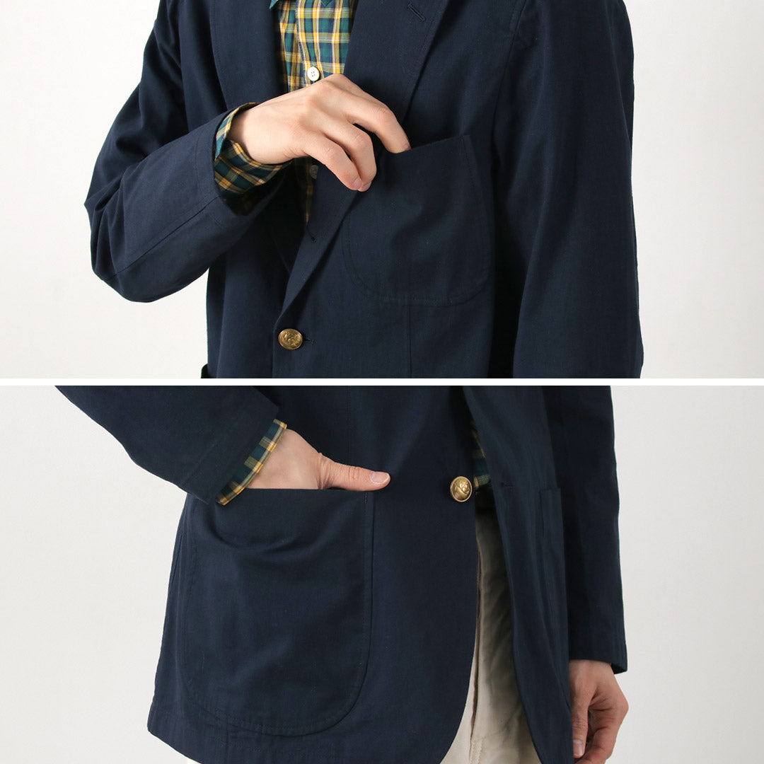 D.C. White / Cotton Linen Summer Blazer