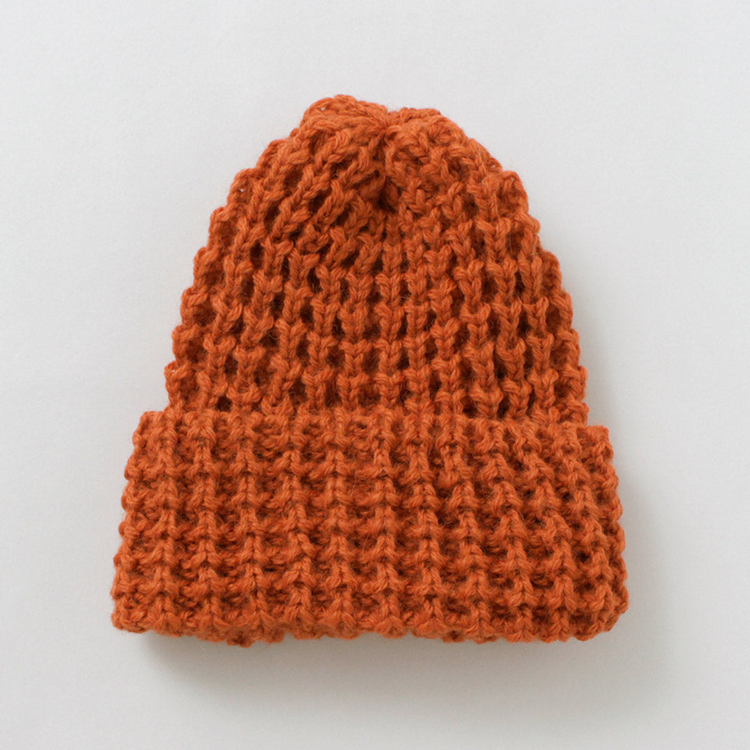 HIGHLAND 2000 / Bob Cap Tuck Stitch(羊駝毛 x 英國羊毛混合)