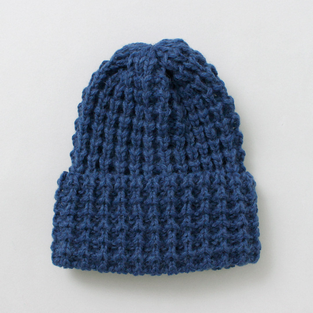 HIGHLAND 2000 / Bob Cap Tuck Stitch(羊駝毛 x 英國羊毛混合)