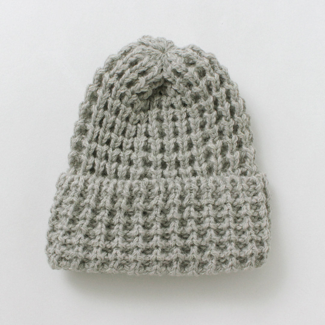 HIGHLAND 2000 / Bob Cap Tuck Stitch(羊駝毛 x 英國羊毛混合)