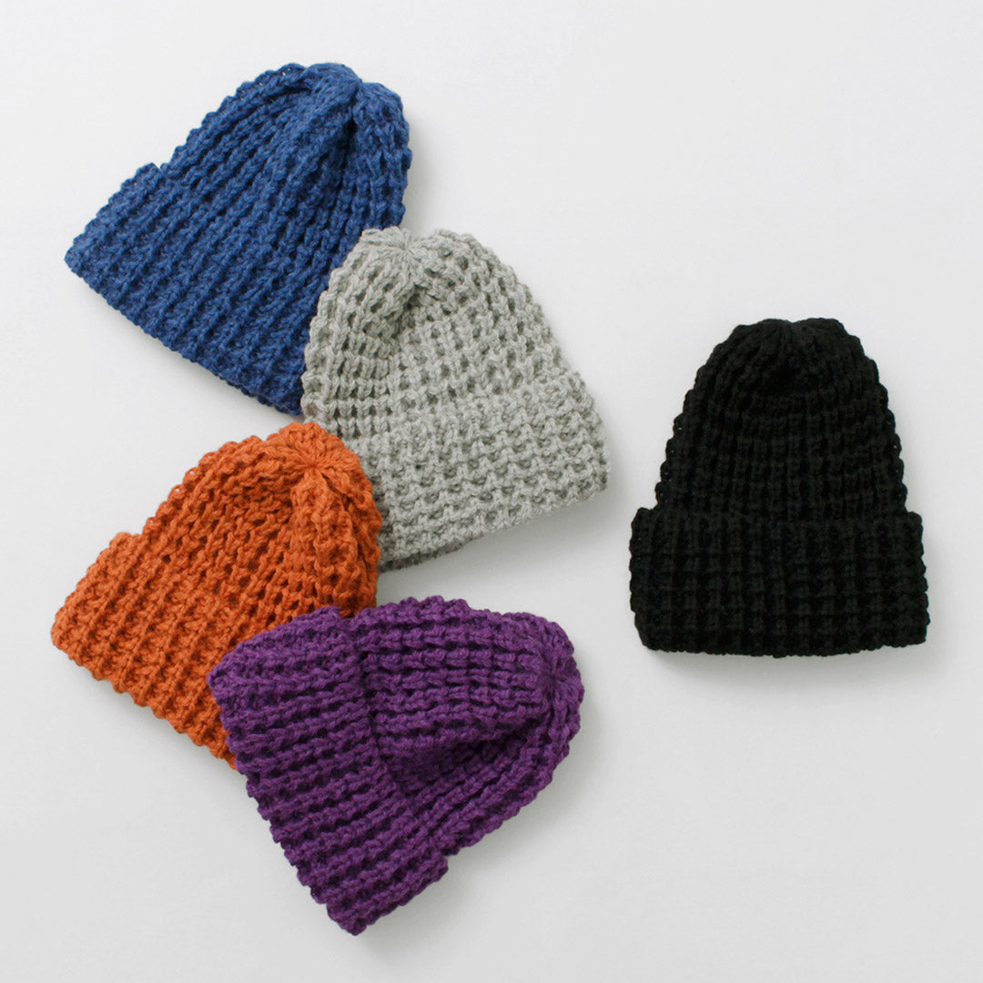 HIGHLAND 2000 / Bob Cap Tuck Stitch(羊駝毛 x 英國羊毛混合)