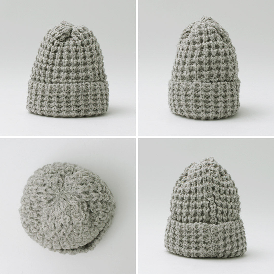 HIGHLAND 2000 / Bob Cap Tuck Stitch(羊駝毛 x 英國羊毛混合)