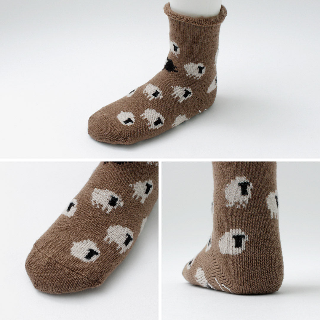 ROTOTO / Sheep Pile Room Socks