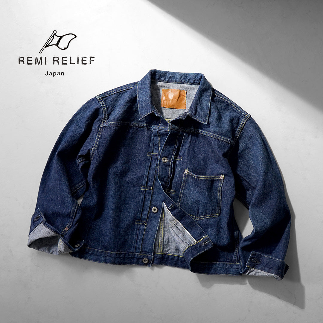 REMI RELIEF / 12oz WWll Model Denim Jacket Blue