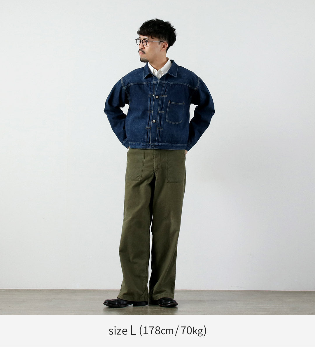 REMI RELIEF / 12oz WWll Model Denim Jacket Blue