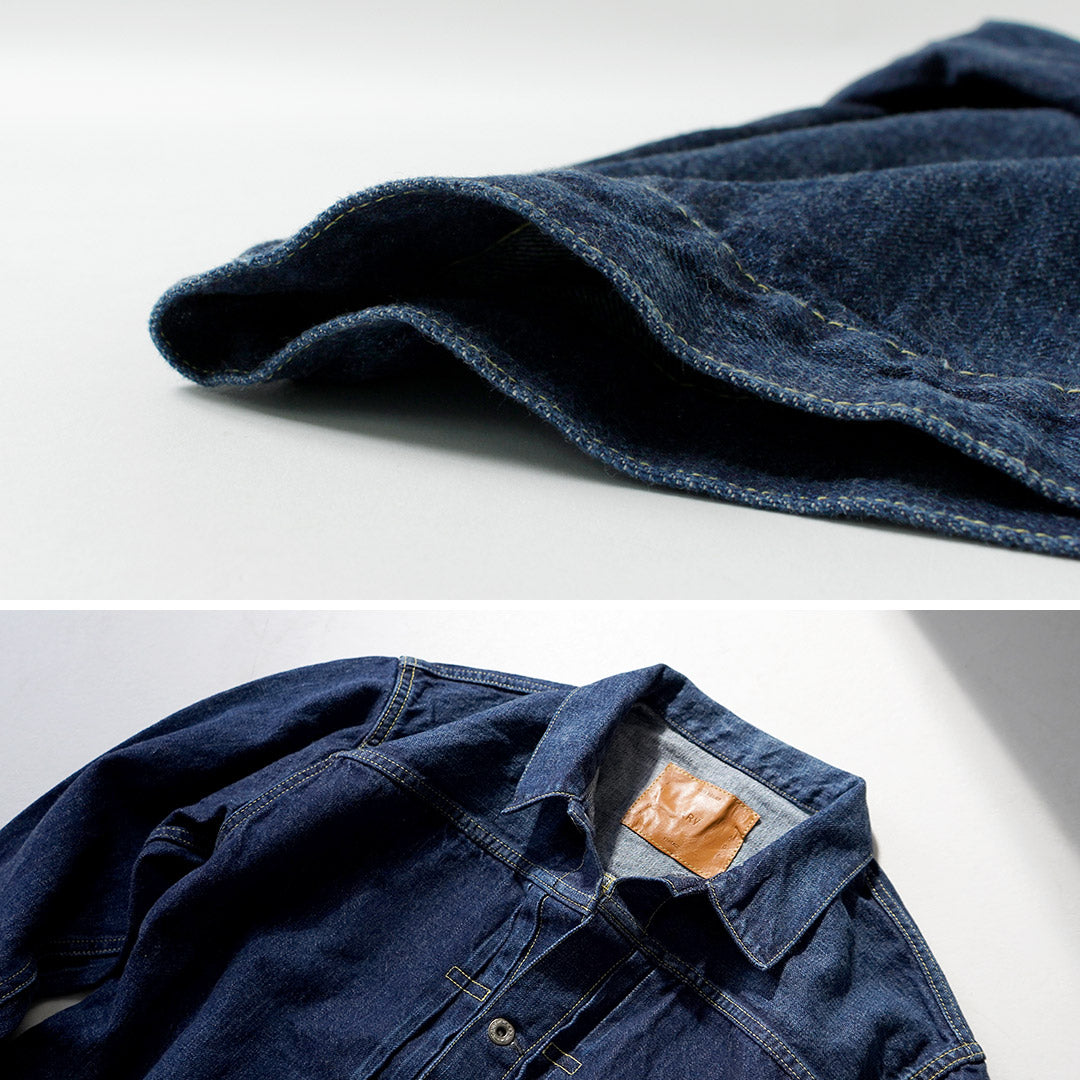 REMI RELIEF / 12oz WWll Model Denim Jacket Blue