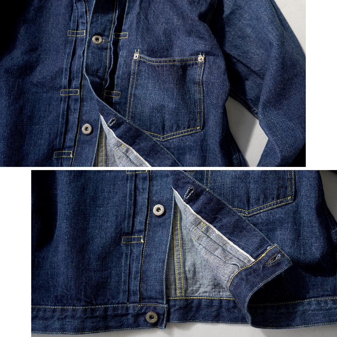 REMI RELIEF / 12oz WWll Model Denim Jacket Blue