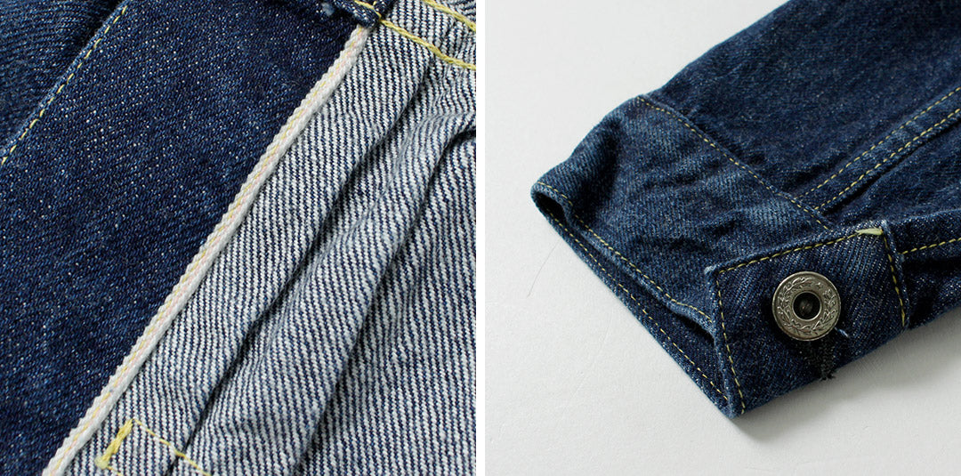 REMI RELIEF / 12oz WWll Model Denim Jacket Blue