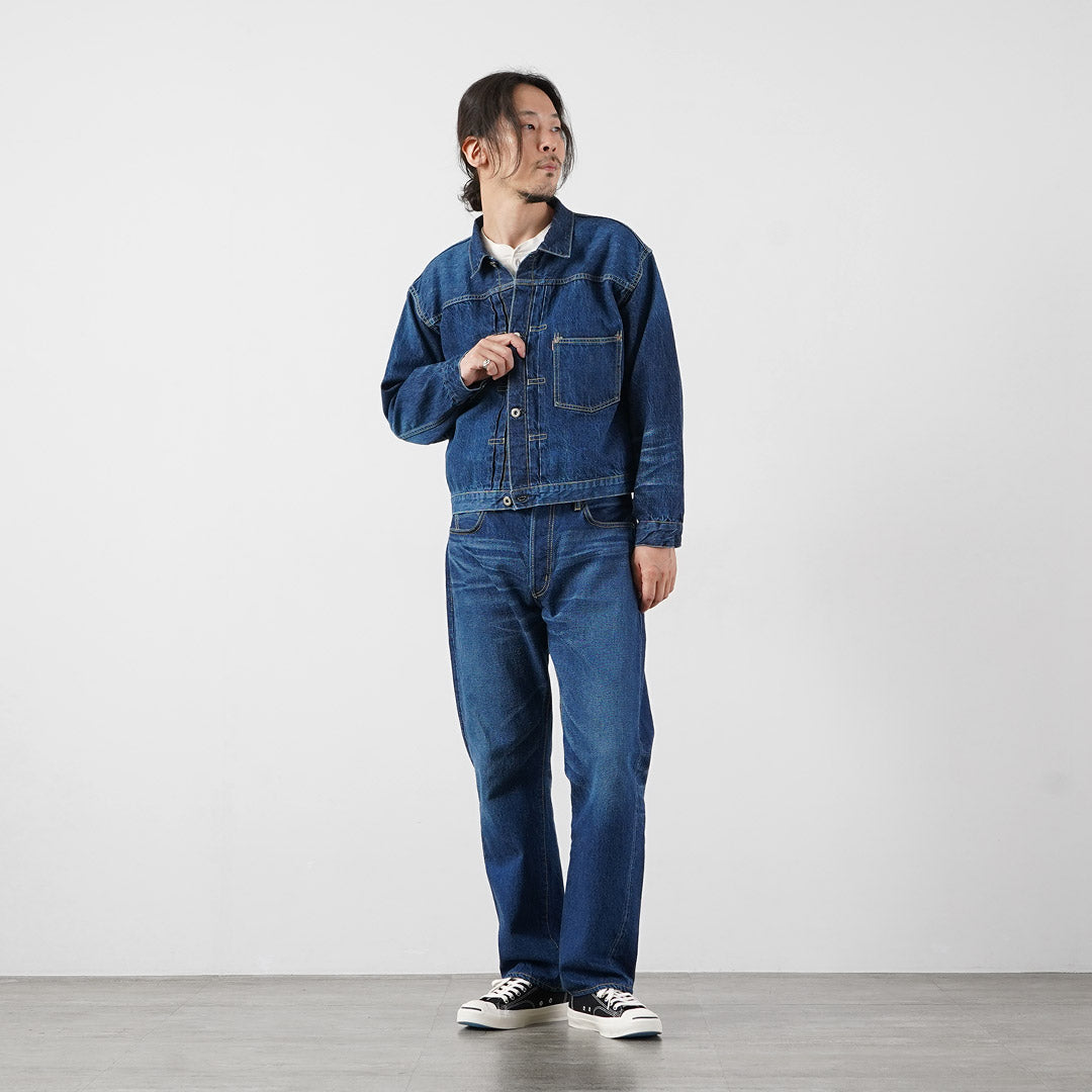REMI RELIEF / 12 盎司 WWll 型號牛仔夾克藍色