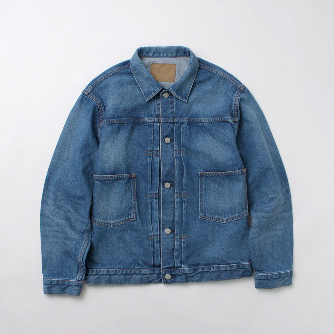 ORDINARY FITS / 2nd Type Denim Jacket Used-Finish