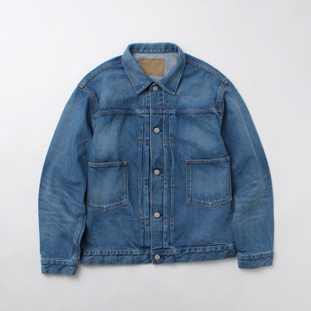 ORDINARY FITS / 2nd Type Denim Jacket Used-Finish