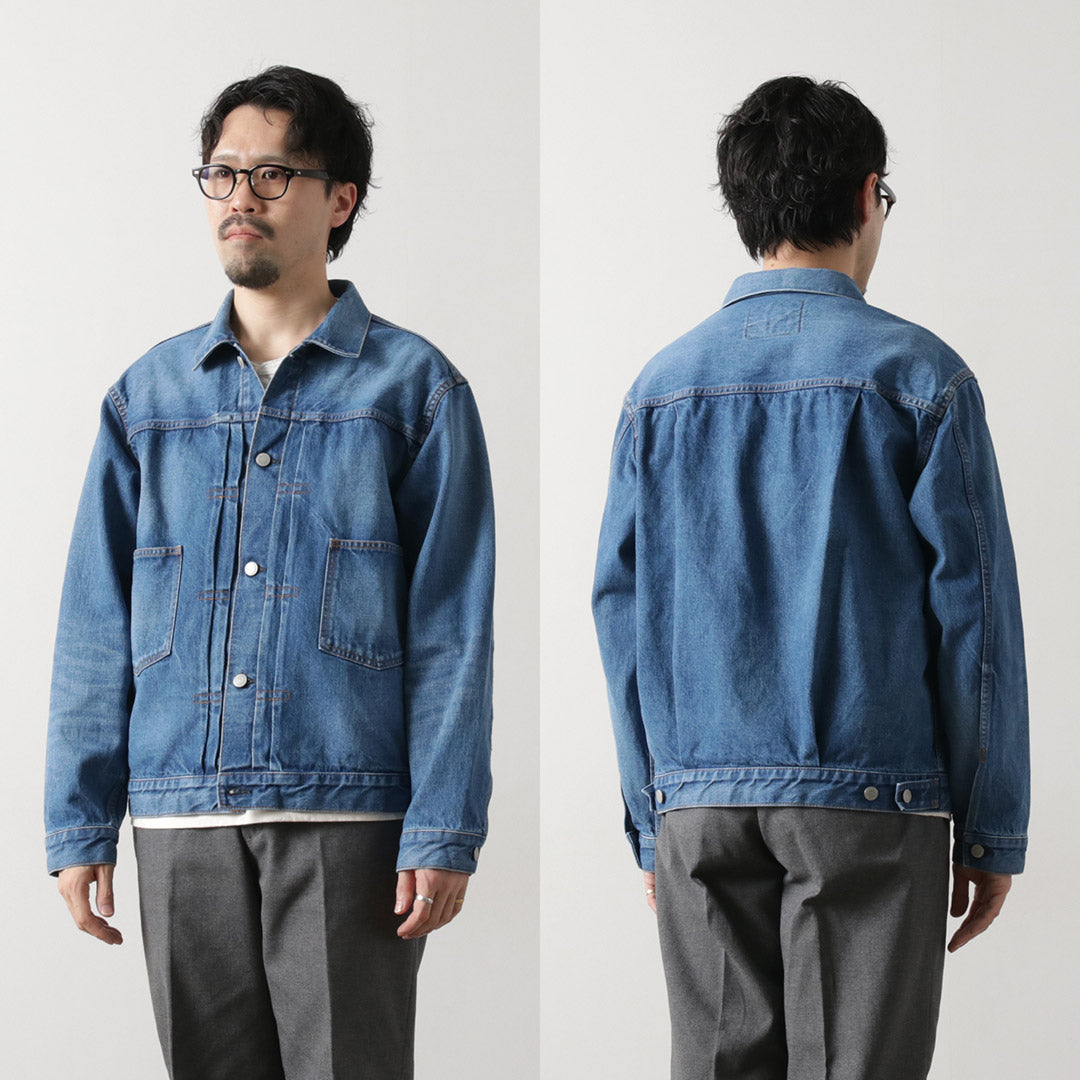 ORDINARY FITS / 2nd Type Denim Jacket Used-Finish