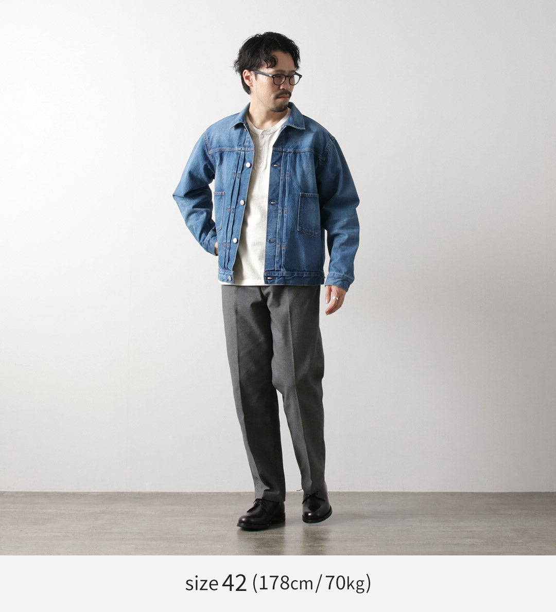 ORDINARY FITS / 2nd Type Denim Jacket Used-Finish