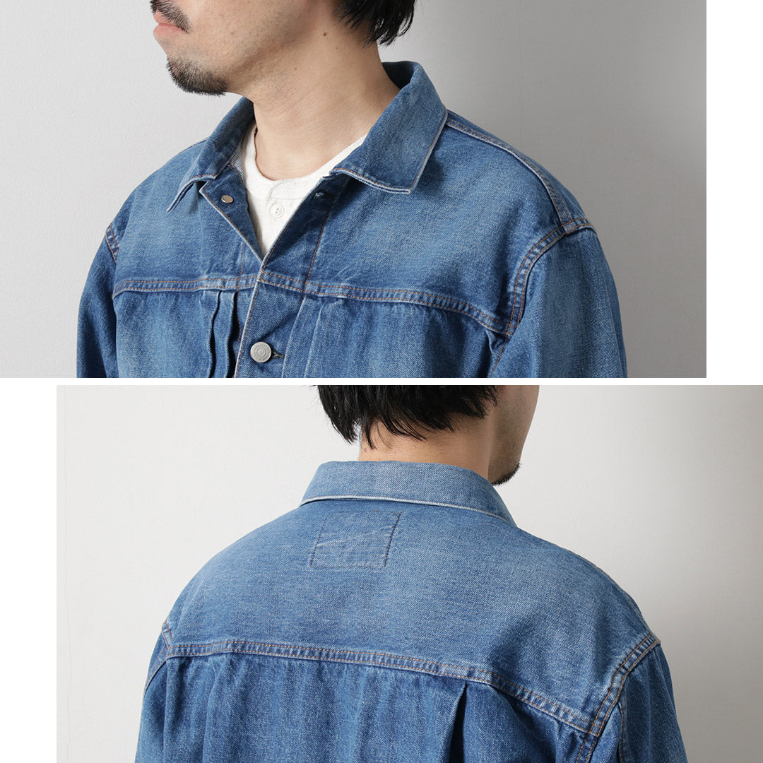 ORDINARY FITS / 2nd Type Denim Jacket Used-Finish