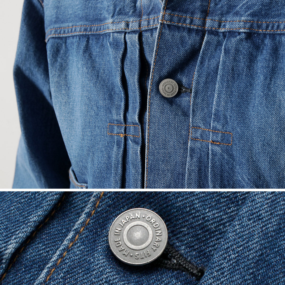 ORDINARY FITS / 2nd Type Denim Jacket Used-Finish