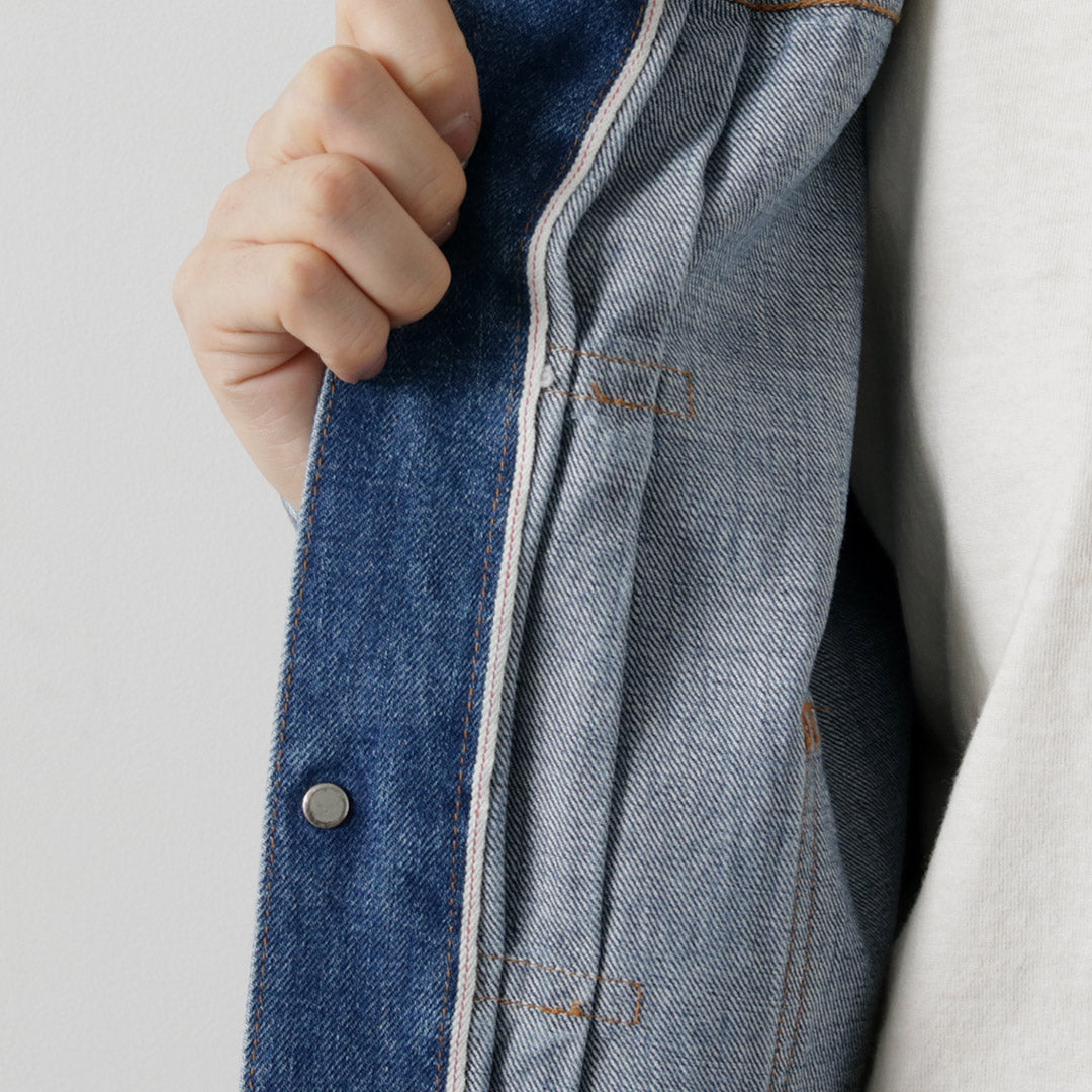 ORDINARY FITS / 2nd Type Denim Jacket Used-Finish