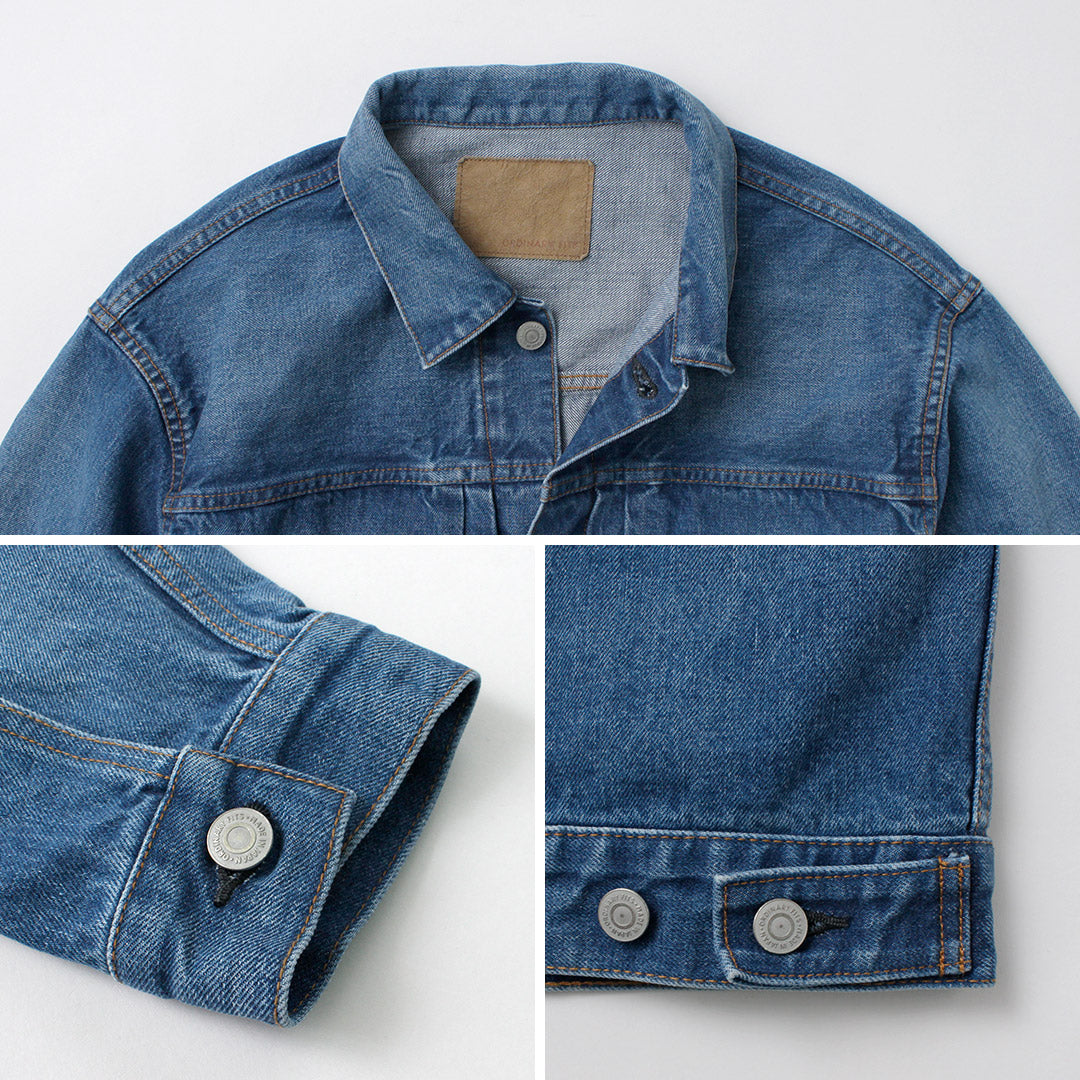 ORDINARY FITS / 2nd Type Denim Jacket Used-Finish