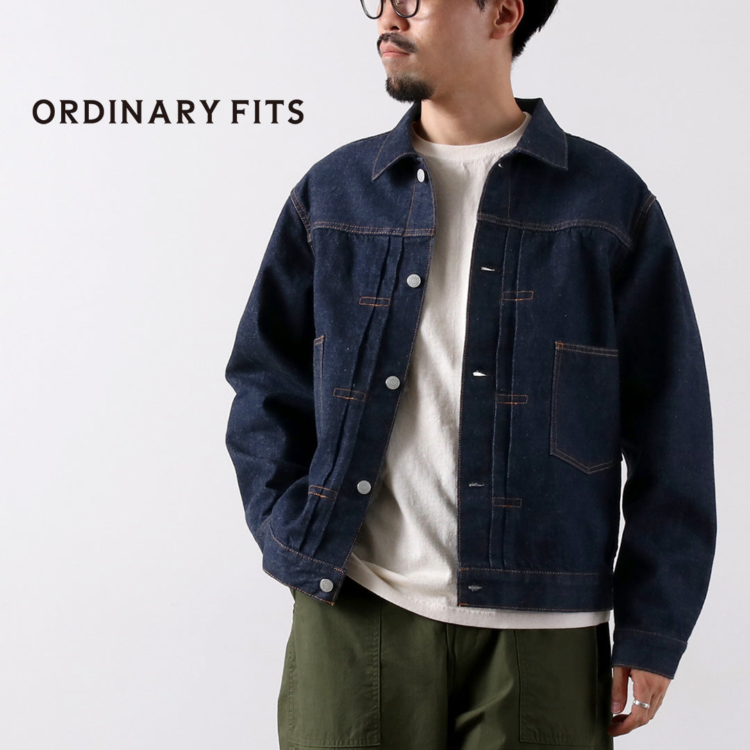 Fits ordinaires / Jacket en jean de type 2e