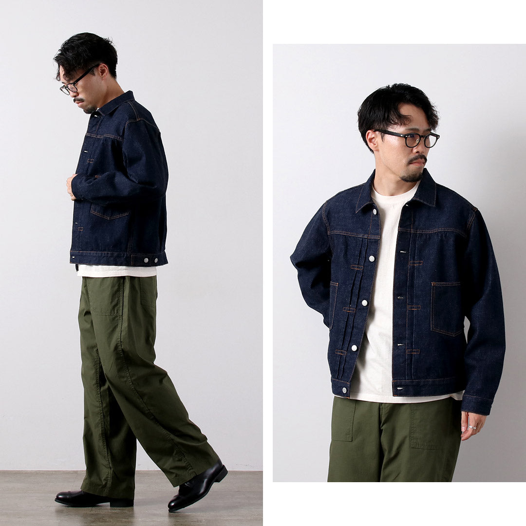 Fits ordinaires / Jacket en jean de type 2e