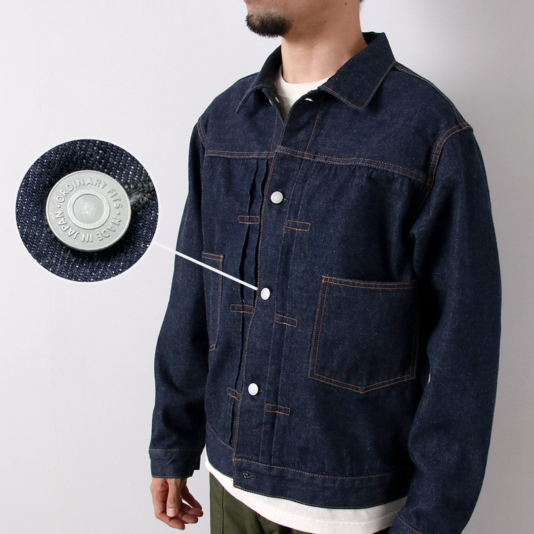 Fits ordinaires / Jacket en jean de type 2e