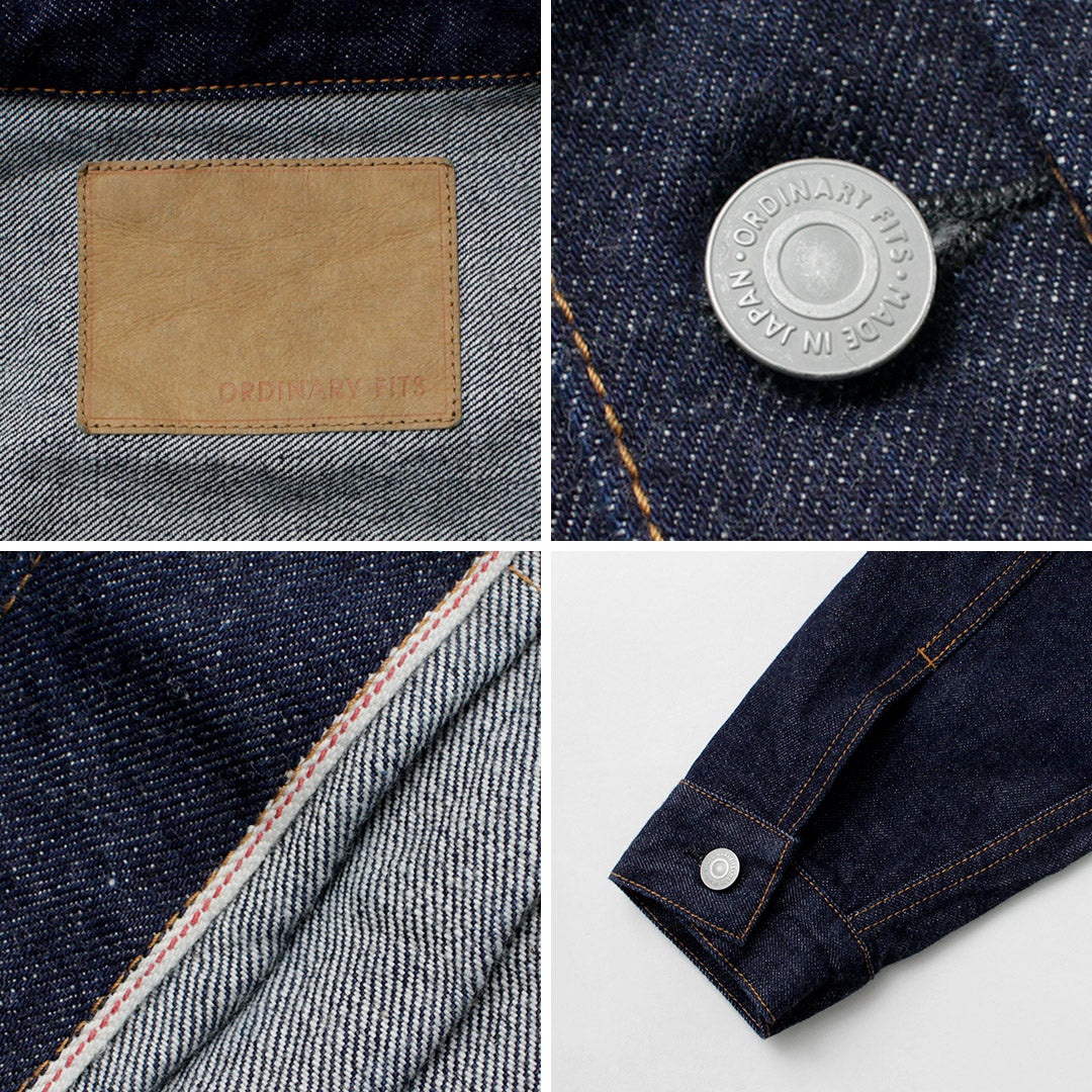 Fits ordinaires / Jacket en jean de type 2e