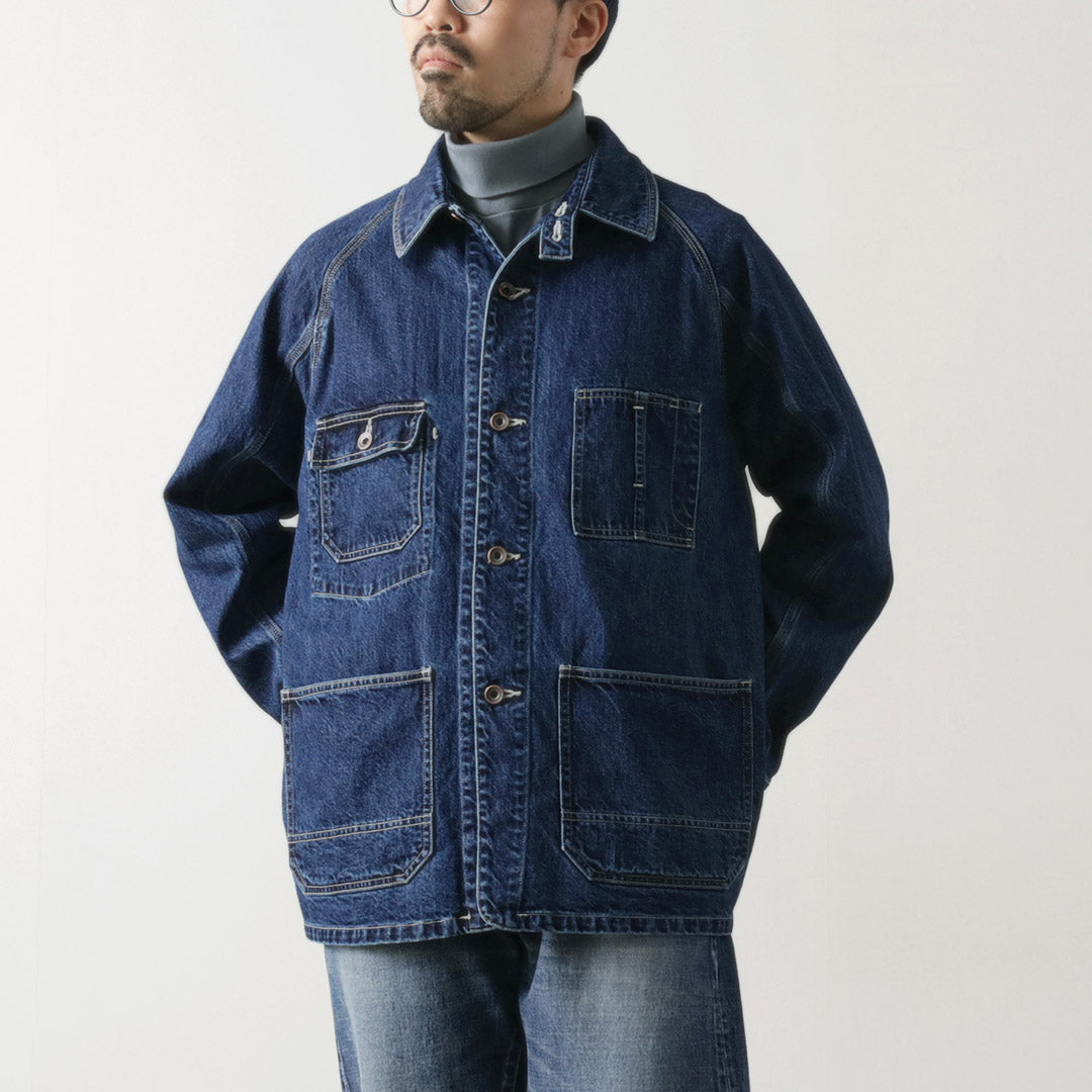 ORDINARY FITS / Denim Coverall Jacket Used