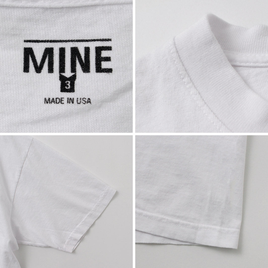 Mina / Camiseta de tripulación de manga corta