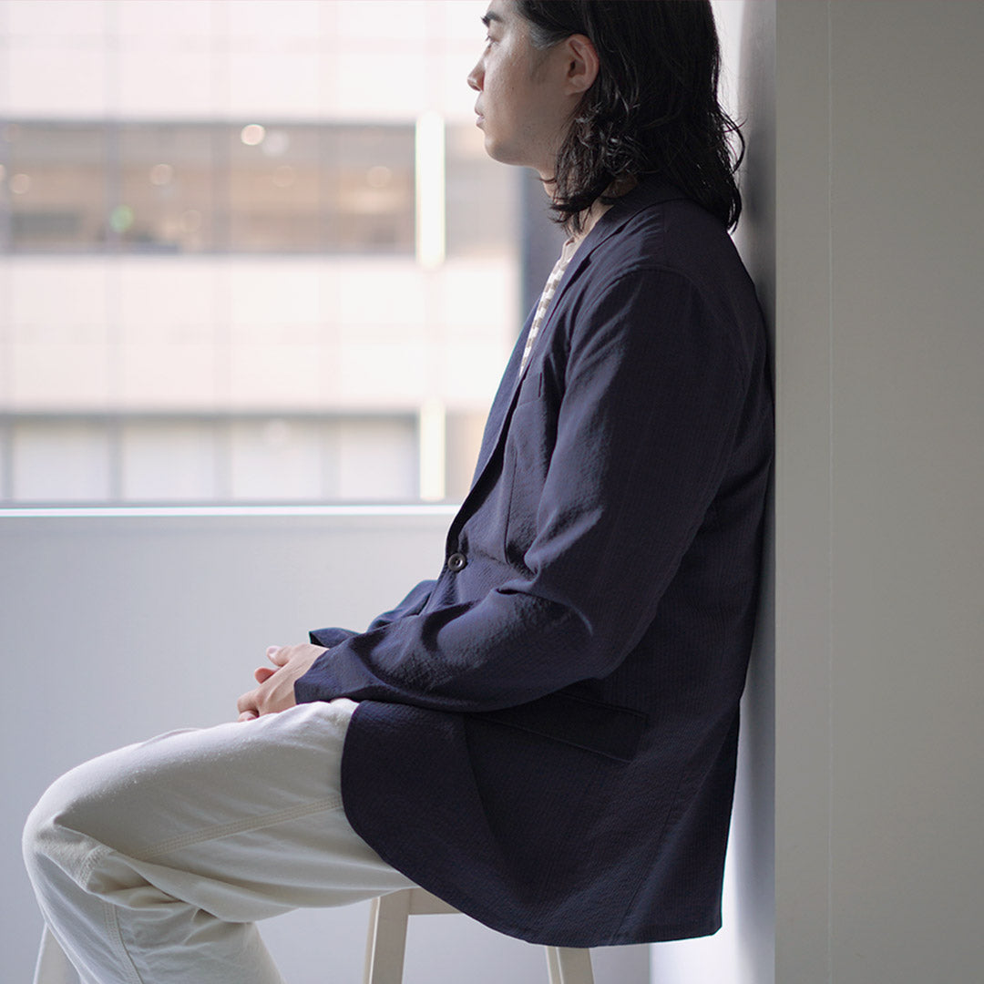 日本蓝色牛仔裤 / se露夏季未取消夹克