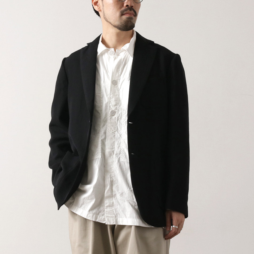 FUJITO / N.O.UN 2B Jacket Wool Serge
