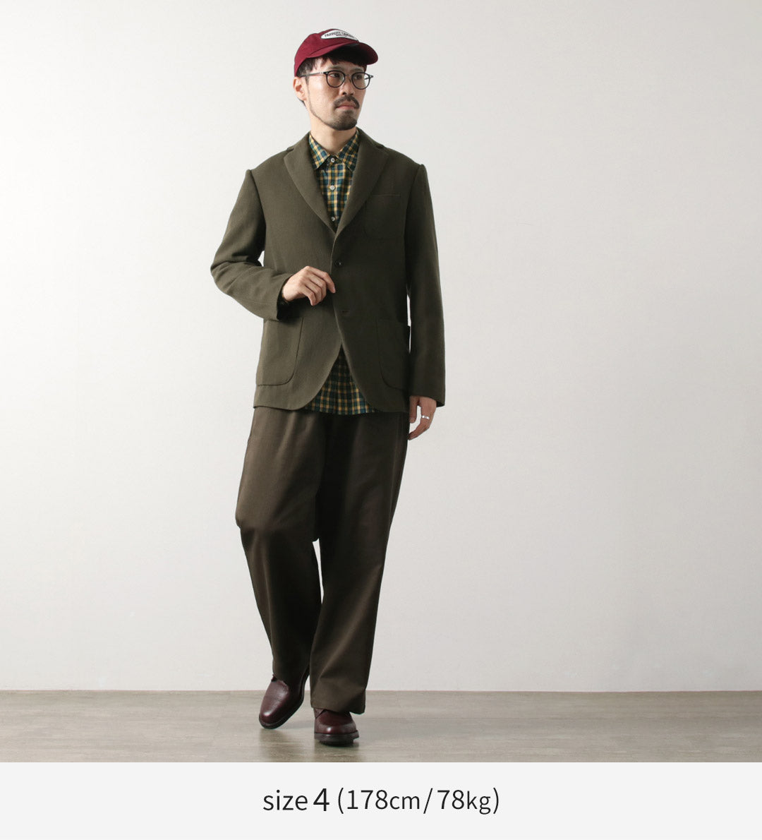 FUJITO / N.O.UN 2B Jacket Wool Serge