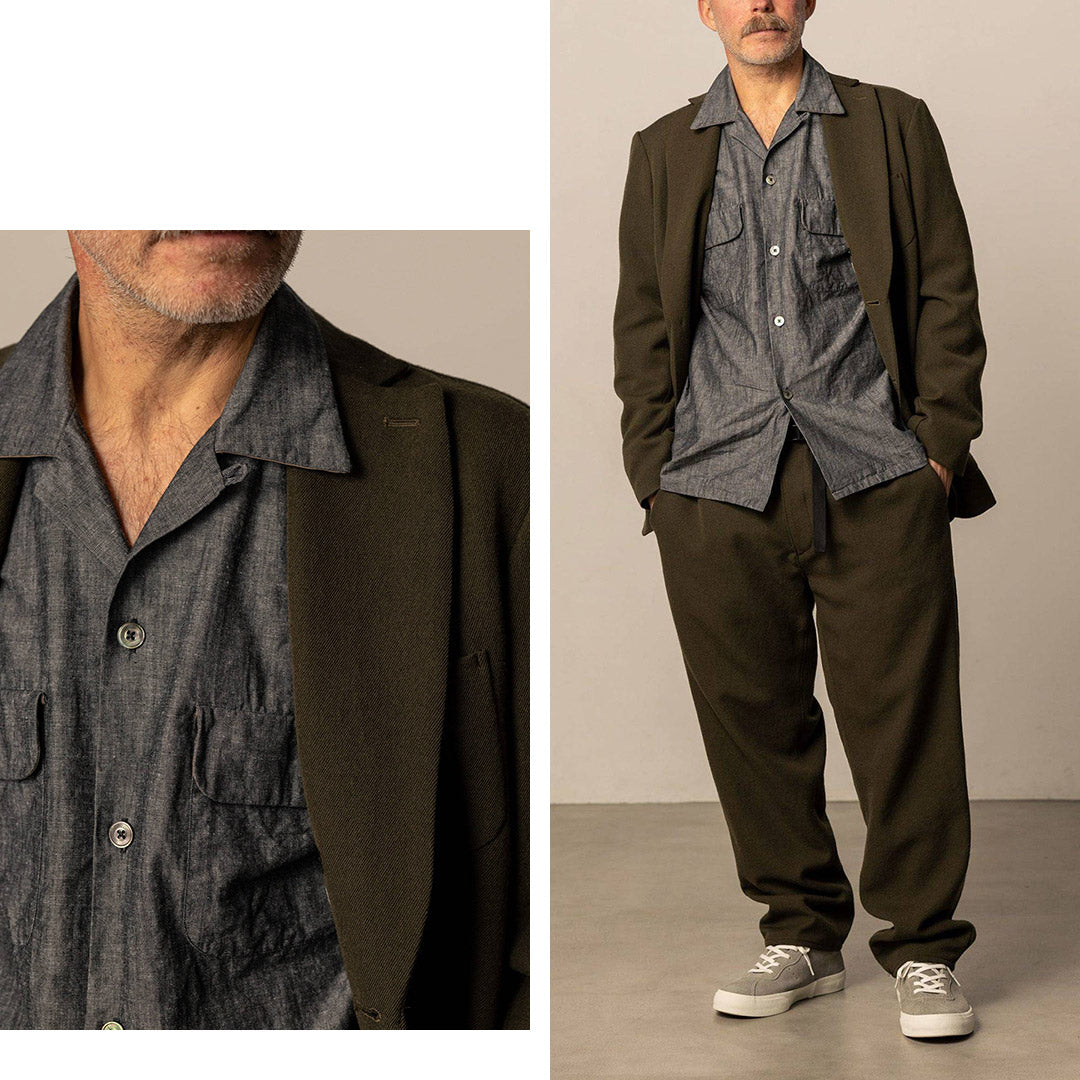 FUJITO / N.O.UN 2B Jacket Wool Serge