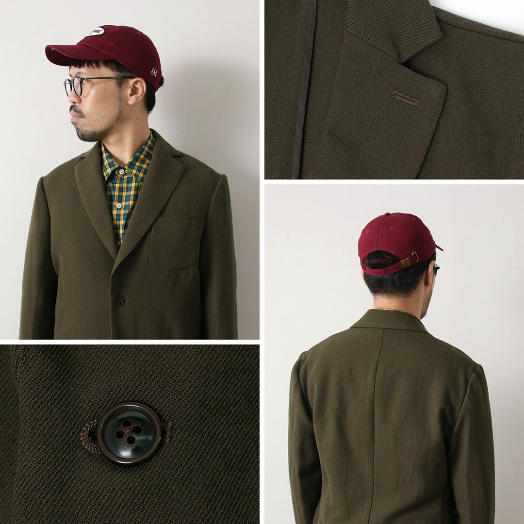 FUJITO / N.O.UN 2B Jacket Wool Serge