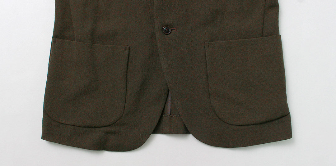 FUJITO / N.O.UN 2B Jacket Wool Serge