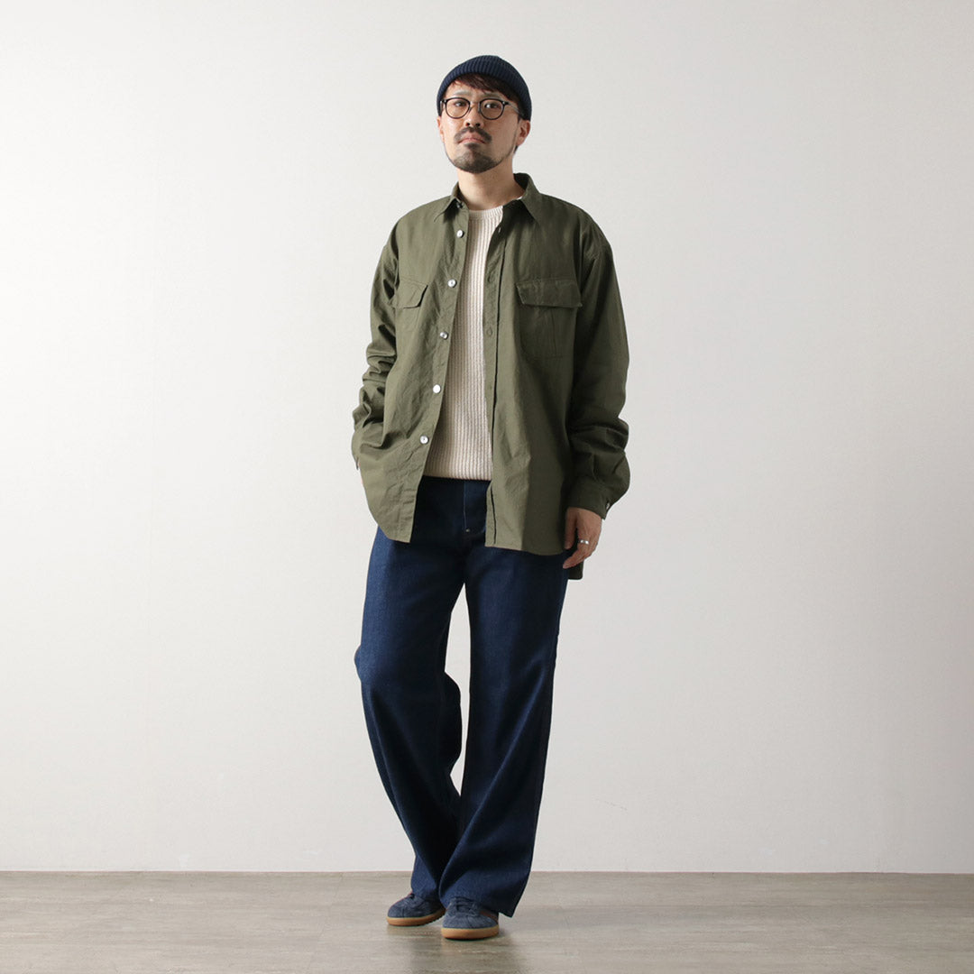 Fujito / camisa de fatiga ripstop