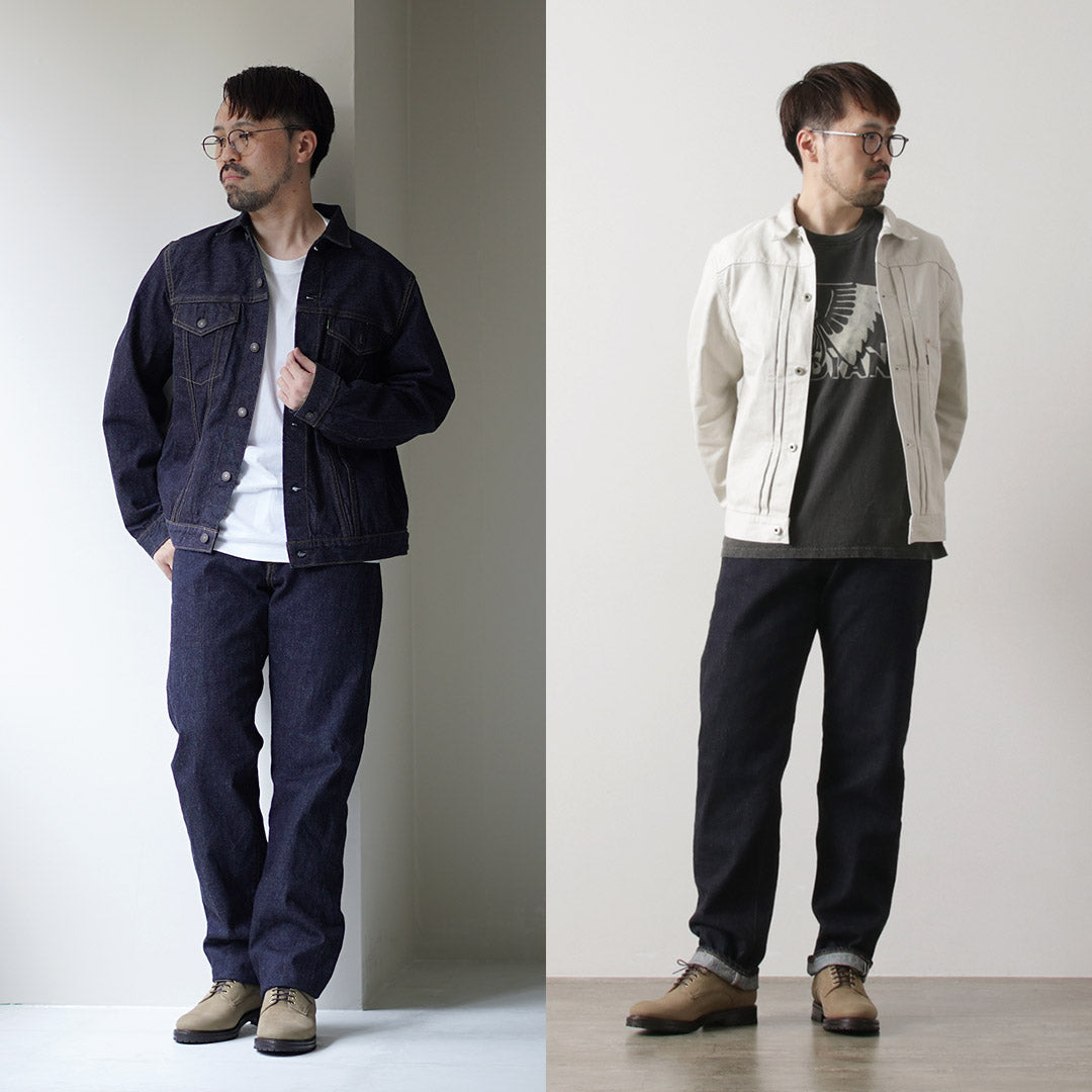 FOB FACTORY / F153 Selvaged Denim Tapered 5P Pants