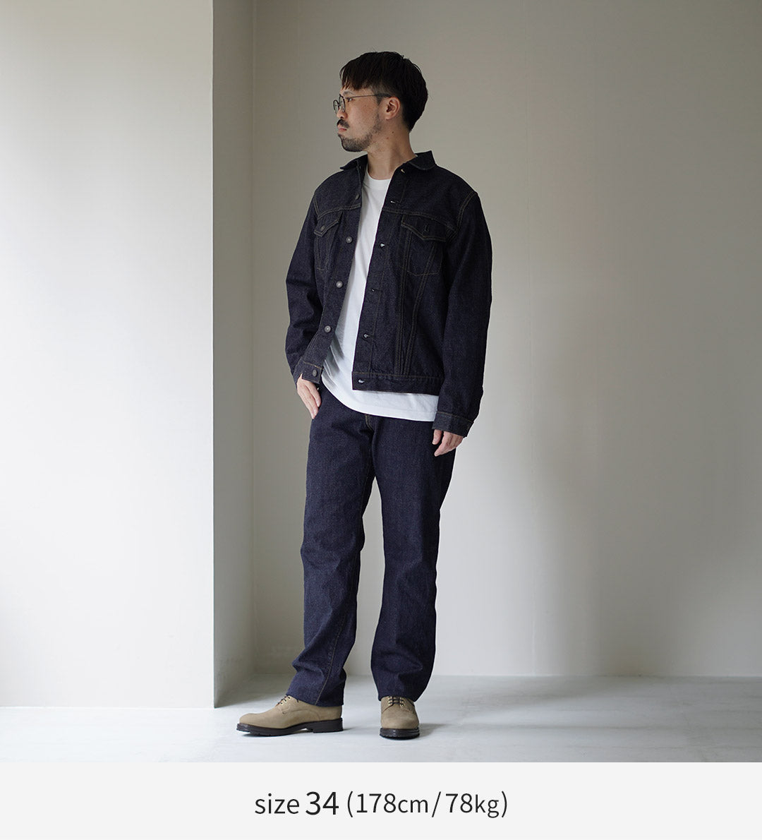 FOB FACTORY / F153 Selvaged Denim Tapered 5P Pants