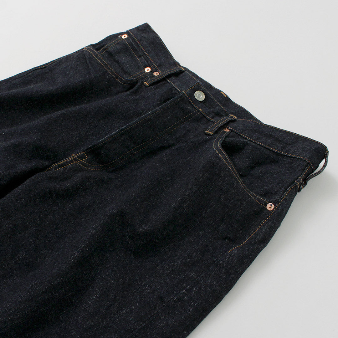 FOB FACTORY / F153 Selvaged Denim Tapered 5P Pants