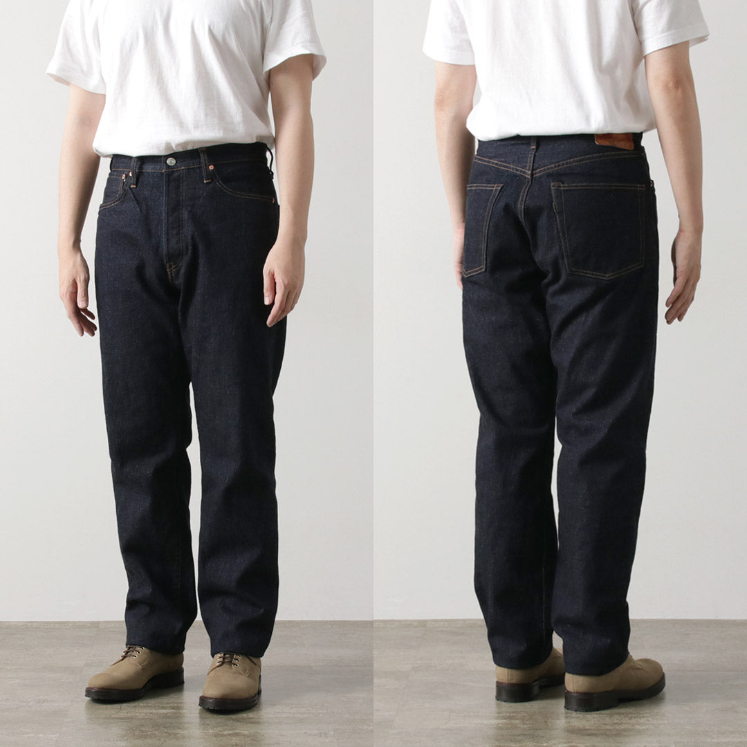 FOB FACTORY / F153 Selvaged Denim Tapered 5P Pants
