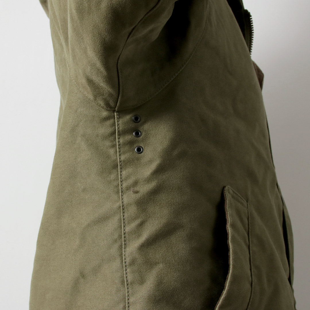 FOB FACTORY / F2450 Moleskin Hooded Coat