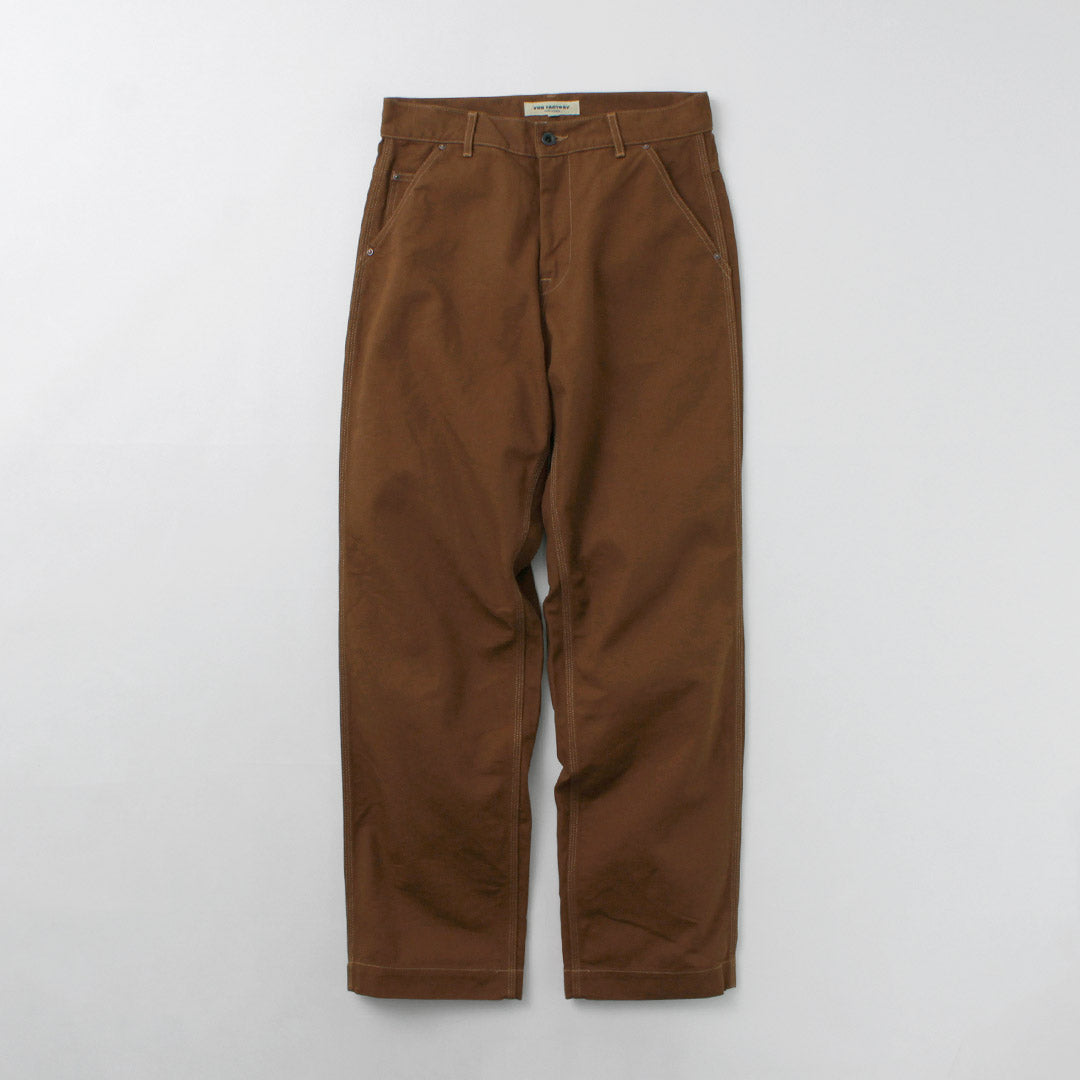 FOB FACTORY / F0530 Cotton Duck Work Pants