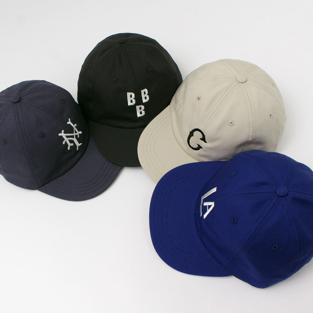 COOPERSTOWN BALL CAP / Cotton Hard Visor Cap