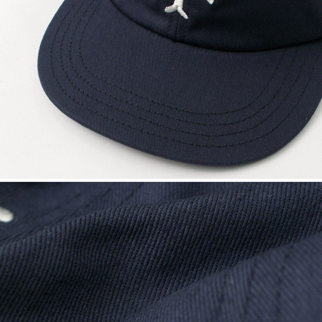 COOPERSTOWN BALL CAP / Cotton Hard Visor Cap